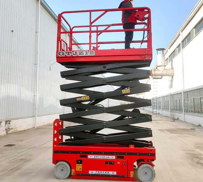 梅里斯达斡尔族自行走移动式升降机